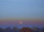 &#039;Radley Moonrise 1&#039; oil on canvas