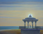 &#039;Bandstand Handstand 1&#039; oil on canvas 20&quot; x 16&quot;